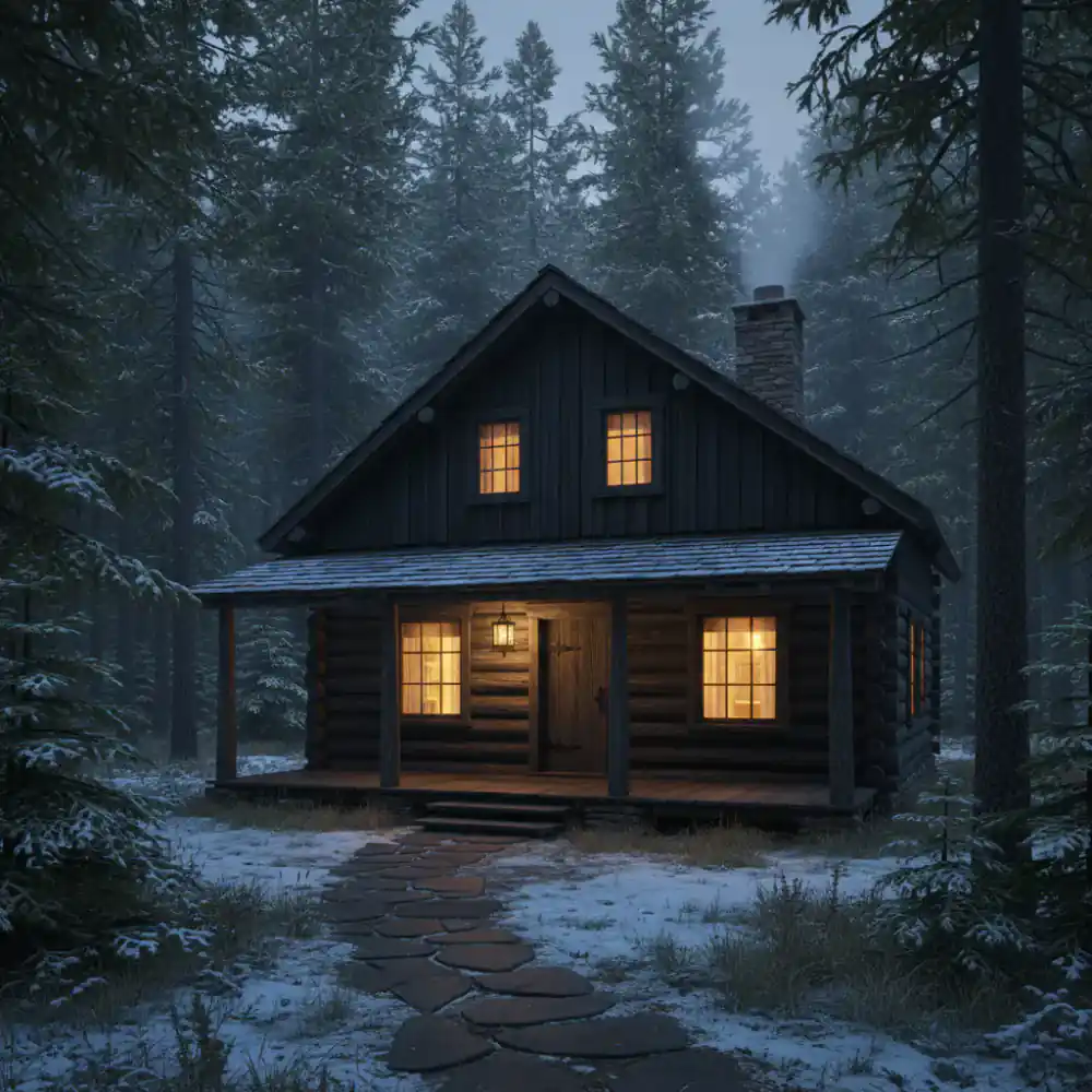 The Pine Cabin exterior